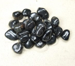 Chrysopras Buttonkette ca. 4 - 6 mm / 45 cm mit 925 Silberk.