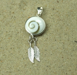 Rosenquarz Herz Anh�nger mit Perle in 925 Silber ca 37x18 mm