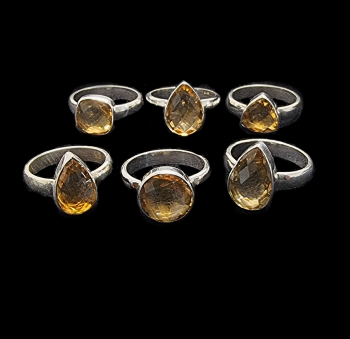 3er Set gr�ner Aventurin - Donut 30mm