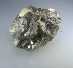 Pyrit Herzen aus Peru ca. 65 - 70 mm - ca. 200 gr. handpoliert
