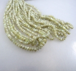 Chrysoberyll Katzenauge Buttonstrang ca. 3 - 4 mm / ca. 40 cm