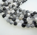 Amethyst Scheibenkette ca. 4-6 mm / 45 cm mit 925 Silber