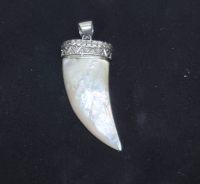 Feuerachat Set gebr. Ohrh�nger & Anh�nger fac. an 925 Silber