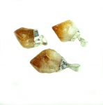 3er Set 45 mm Howlith (behandelt) Donut Anh�nger