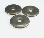3er Set Pyrit Donut Anh�nger 50 mm