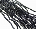 Onyx Kugelstrang ca. 2 mm / ca. 40 cm