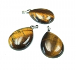 Shiva Auge Anh�nger oval in 925 Silber ca. 40 x 21 mm
