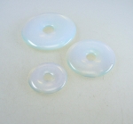 3er Set Lapislazuli A Anh�nger ca. 40 - 55 mm / 2 mm Bohrung