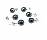Multi Armband Onyx - Magnesit ca. 8 mm / ca. 19 - 20 cm