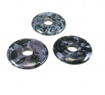 3er Set 30 mm Gabbro Donut Anh�nger