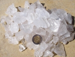 Bergkristall Deko - Rohstein - Chips ca. 1000 gr.