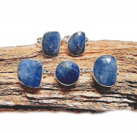 3er Set Breckzienjaspis - Donut 30mm