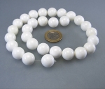 Botswana Achat Kugelstrang 14 mm / 40 cm