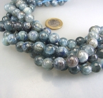 Chalcedon Kugelarmband facettiert ca. 8 mm / ca. 19 cm
