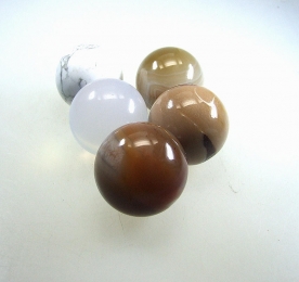 Edelstein - Kugeln ca. 40 mm