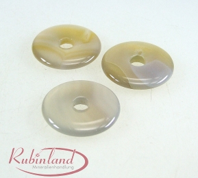 3er Set 30 mm Natur - Achat Donut Anhnger