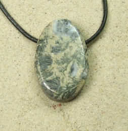 Federpyrit Freiform Anh�nger 3 mm gebohrt ca. 40x26 mm - Einzelst�ck