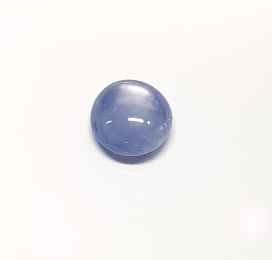 Sternsaphir blau aus Myanmar / Burma ca. 5,15 ct. / ca. 10 x 9.5 mm