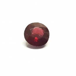 Spinell aus Burma / Myanmar rund facettiert ca. 9,4 mm / ca. 4,0 ct.