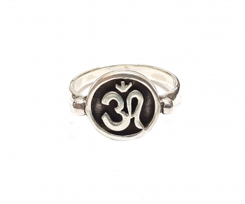 Ohm - Fingerring aus 925 Silber