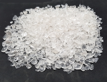 Bergkristall Mini Chips Trommelsteine ca. 4-10 mm / ca. 1000 Gramm in A-Qualität