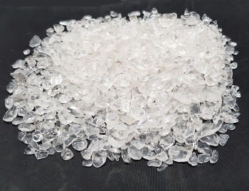 Bergkristall Mini Chips Trommelsteine ca. 4-10 mm / ca. 1000 Gramm
