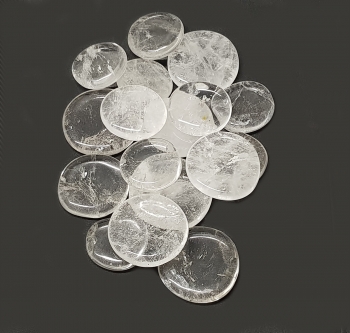 BergkristallScheibensteine / Taschensteine- ca. 500 gr.