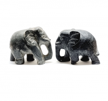 Elefant XL aus Onyx in A/B Qualitt ca. 75 x 55 mm