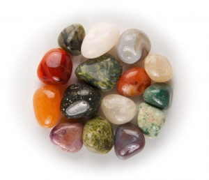 25 KG Trommelstein Mix L 22-30 mm aus Indien