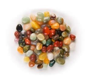 25 KG Trommelstein Mix S 10-17 mm aus Indien