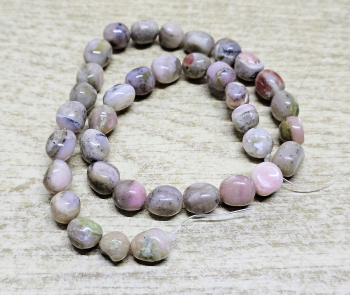 Andenopal Kettenstrang Nugget ca. 8-9 mm / ca. 40 cm