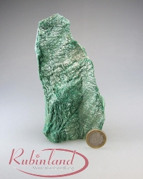 Fuchsit mit Anschliff zum aufstellen aus Brasilien ca. 400 - 500 gr.