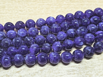 Amethyst Kettenstrang Kugel ca. 16 mm / ca. 40 cm