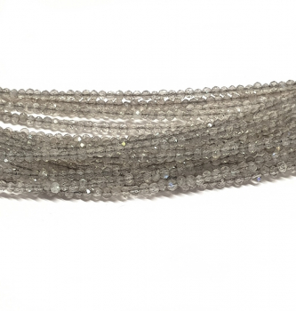 Labradorit Kettenstrang Kugel facettiert ca. 2�mm�/ ca. 42 cm