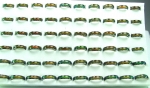 36er Set Moodring ( Stimmungsring ) ca. 6 mm Breite versch. Gren ( ca. 16 bis 20 mm )