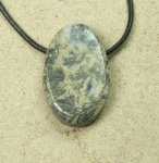 Federpyrit Freiform Anh�nger 3 mm gebohrt ca. 40x26 mm - Einzelst�ck