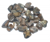 Chiastolith Trommelsteine aus China / VE = 500 gr. in Gr. L