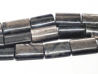 Hypersthen Zylinderstrang flach ca. 18 x 30 mm / ca. 38-40 cm