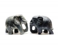 Elefant XL aus Onyx in A/B Qualität ca. 75 x 55 mm