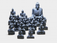 Buddha Statue aus Onyx ca. 100-150 Gramm ca. 70-90 mm