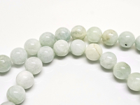 Aquamarin Kettenstrang Kugel ca. 10 mm / ca. 40 cm