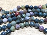 indischer Achat�Kettenstrang Kugel ca. 12 mm / ca. 40 cm