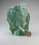 Fuchsit mit Anschliff zum aufstellen aus Brasilien ca. 400 - 500 gr.