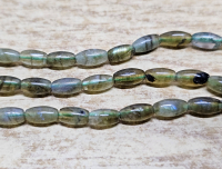 Labradorit Kettenstrang Tonne ca. 8 x 4 mm / ca. 40 cm