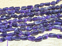 Amethyst Kettenstrang Nugget ca. 6-8 mm / ca. 40 cm
