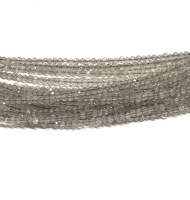 Labradorit Kettenstrang Kugel facettiert ca. 2�mm�/ ca. 42 cm